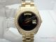 Copy Rolex Day-Date 41mm Watch Gold Presidential Black Onyx Dial Diamond Bezel (6)_th.jpg